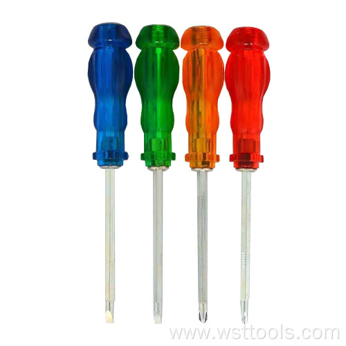 Crystal Screwdriver Go-through Magnetic Screwdriver